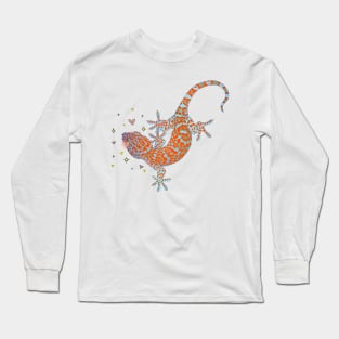 Kawaii Tokay Gecko Long Sleeve T-Shirt